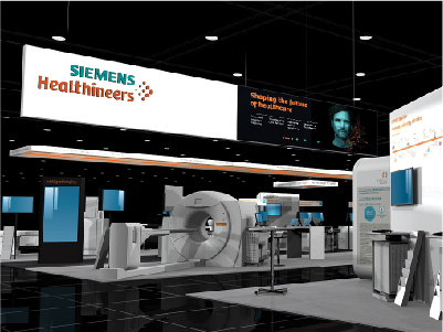 Siemens exhibit booth